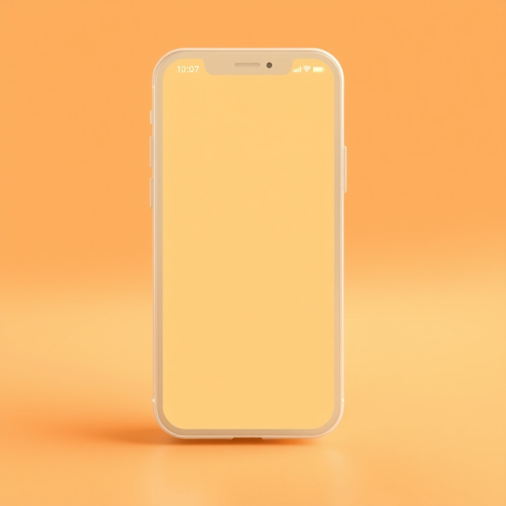 App interface mockup